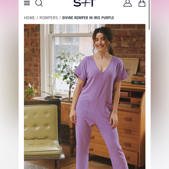 Smash + Tess Pants - SMASH+TESS Divine Romper size L